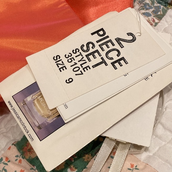 Vintage JESSICA MCCLINTOCK 2 piece set - Picture 5 of 11